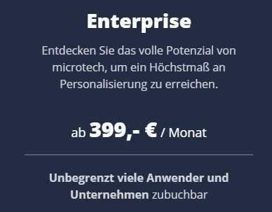 microtech büro+ Warenwirtschaft Enterprise