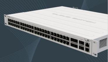 MikroTik Cloud Router Switch CRS354-48P-4S+2Q+RM, 