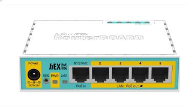 MikroTik RouterBOARD RB960PGS, hEX PoE, 5x Gigabit