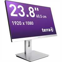 Preview: TERRA LCD/LED 2462W PV silber DP/HDMI GREENLINE PL