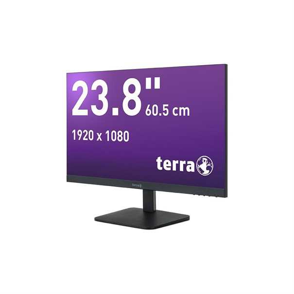 TERRA LCD/LED 2427W V2 black HDMI, DP, USB-C, GREE