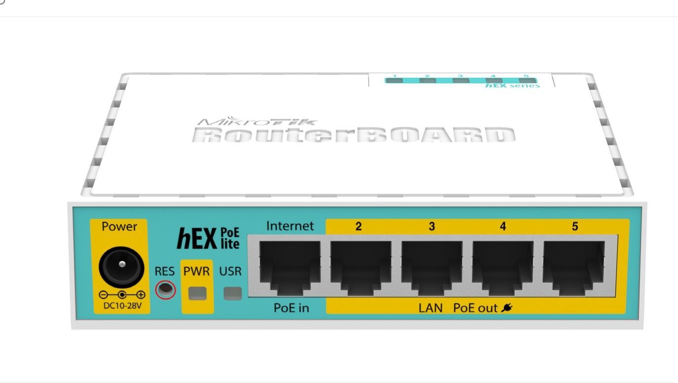MikroTik RouterBOARD RB960PGS, hEX PoE, 5x Gigabit